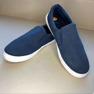 C&C California Navy Blue Slip On Sneaker Shoes w/ White Soles Women’s 9